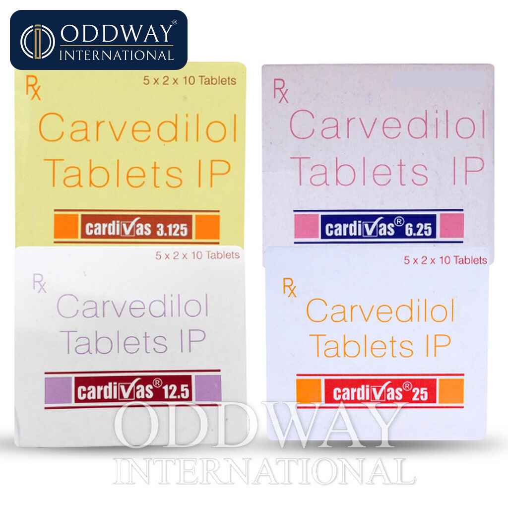 Carvedilol Tablet wholesale supply for importers and distributors