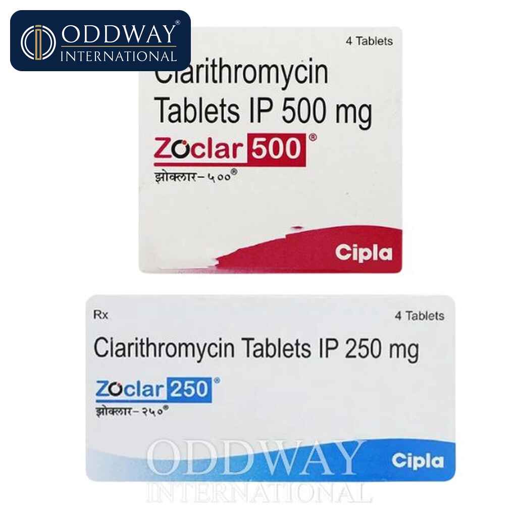 Clarithromycin 500mg/250mg Tablets for wholesale export supply
