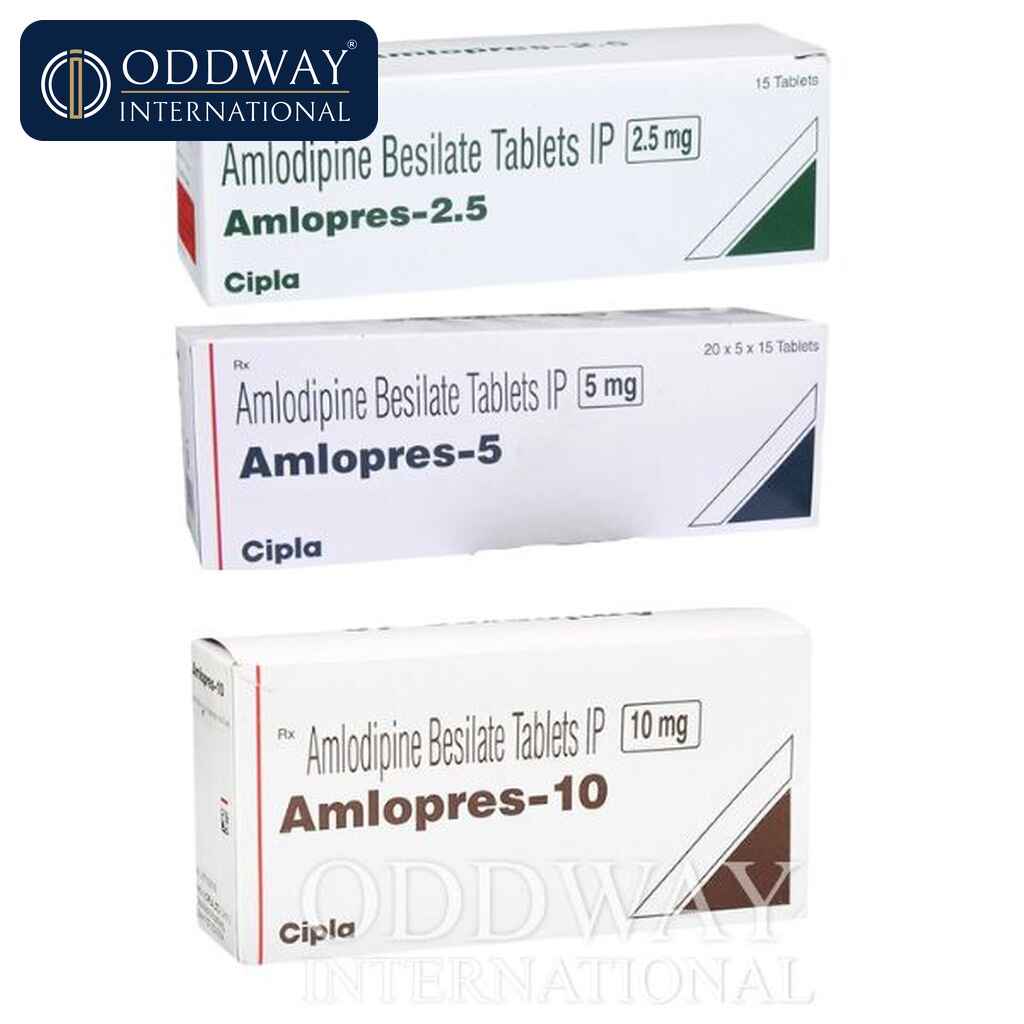 Amlopres 5 mg Tablet wholesale supply for distributors and hospitals
