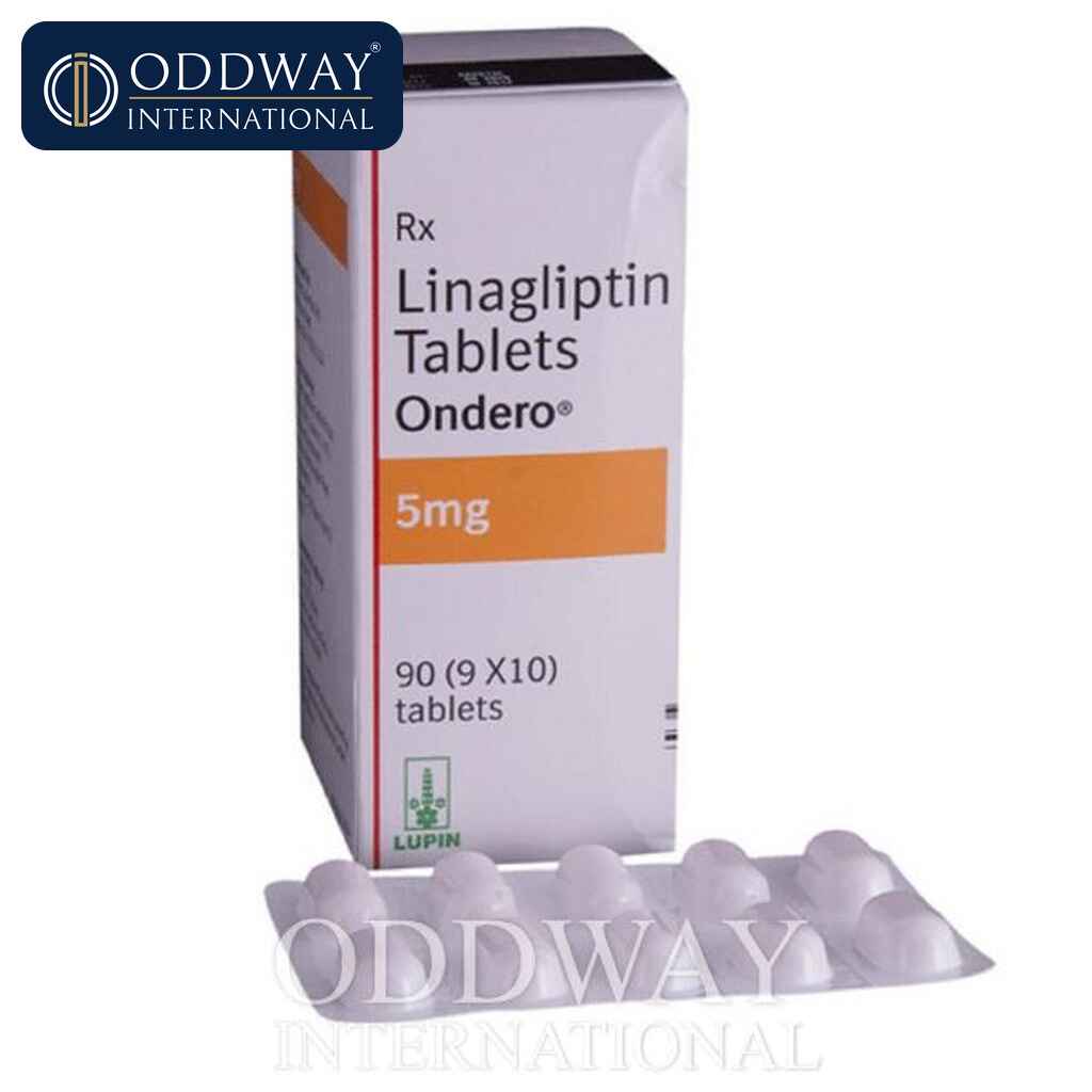 Linagliptin 5 mg Tablet wholesale export packaging view