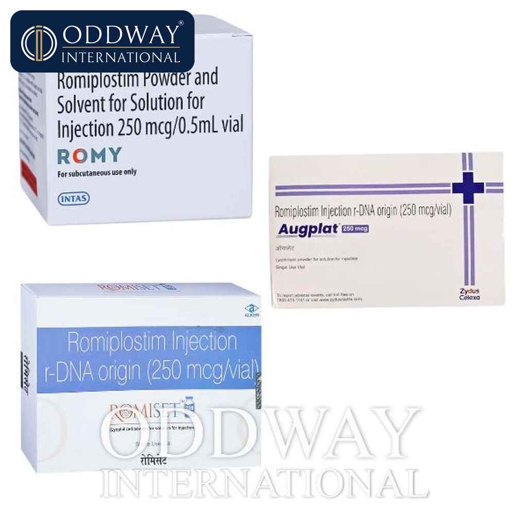 Romiplostim Injection 250 mcg for wholesale supply and export