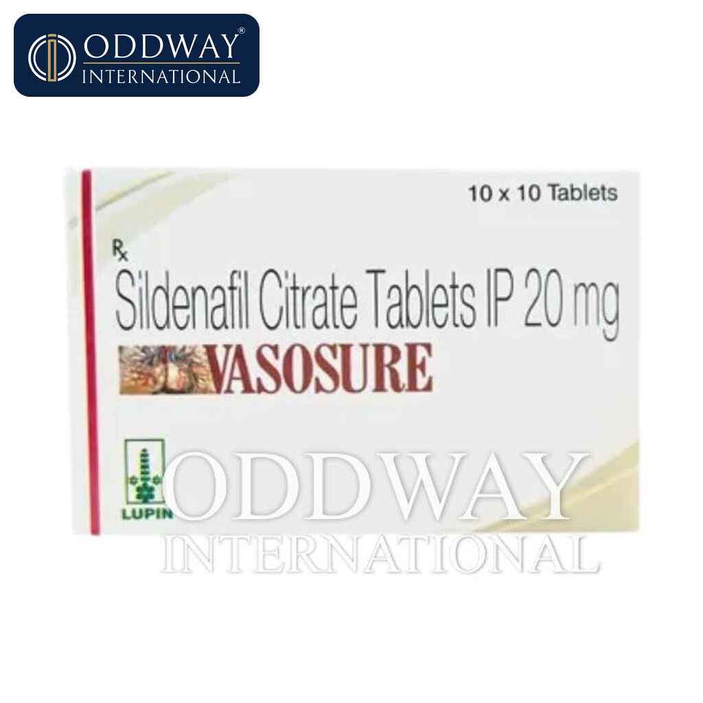 Vasosure 20 mg Tablet wholesale supply for importers