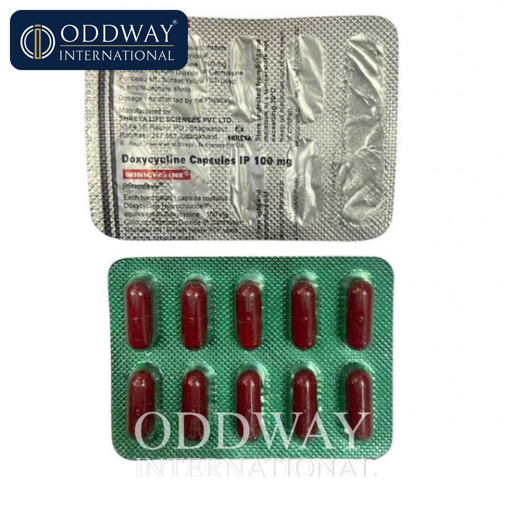 Doxycycline 100mg Capsule wholesale export supply