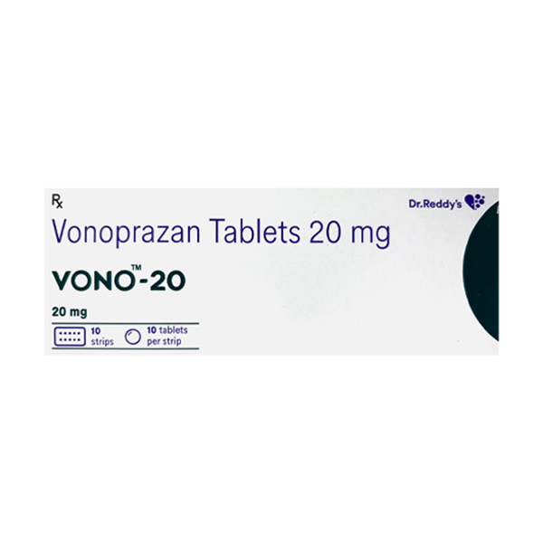 Vono 20 mg vonoprazan 20 mg tablet packing