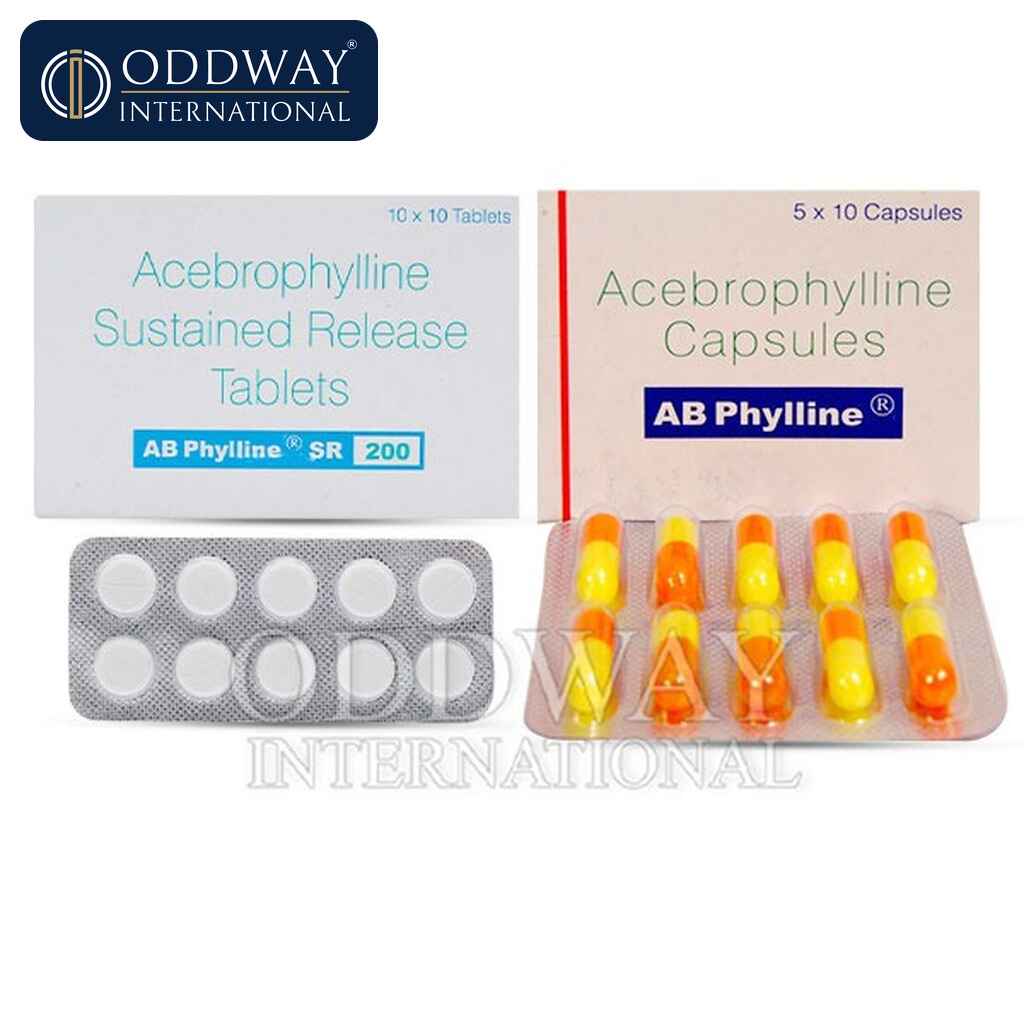 Acebrophylline Capsules wholesale supply for licensed pharmaceutical importers