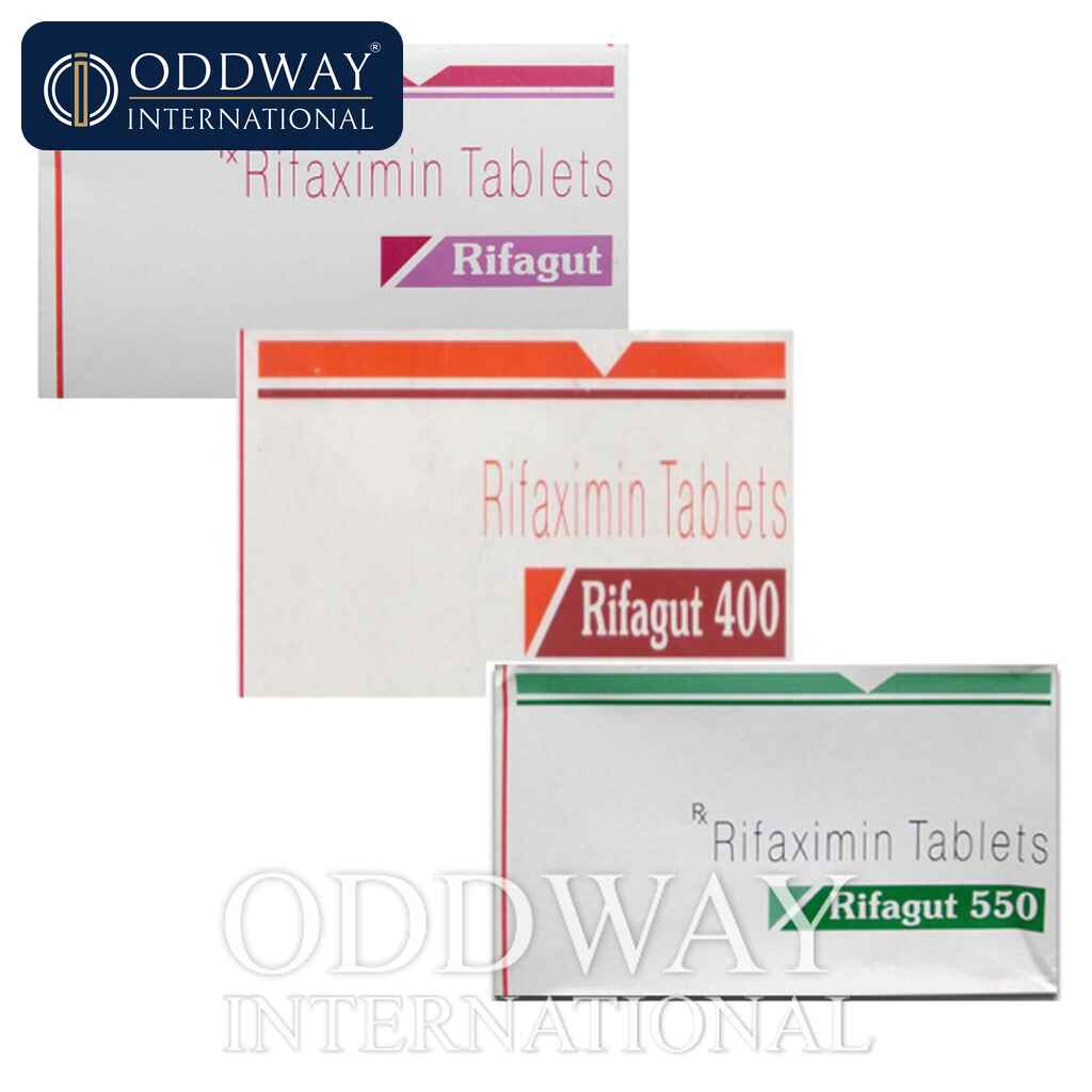 Rifaximin 550 mg tablet Rifaximin 550 mg tablet product image