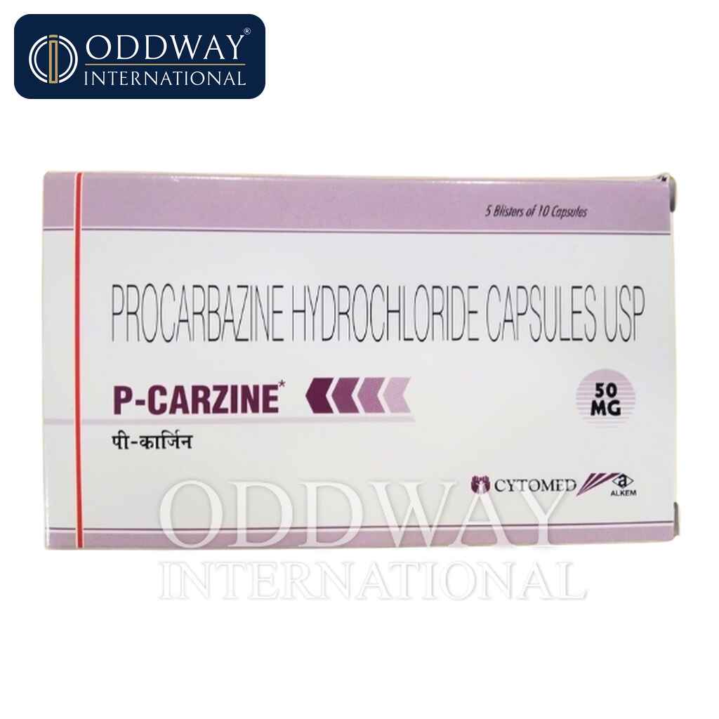 Procarbazine（丙卡巴肼）50 mg 胶囊批发出口供应