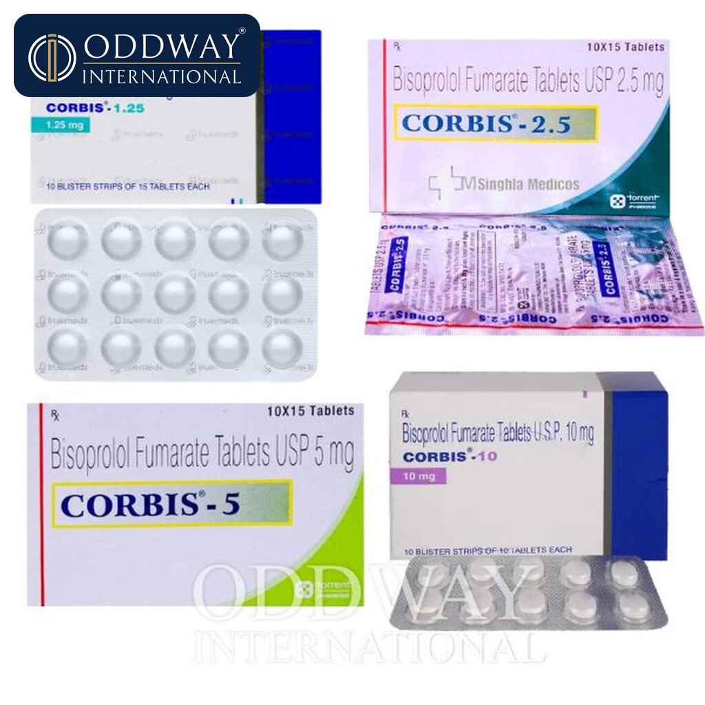 Corbis 2.5 mg Tablet wholesale procurement for export buyers