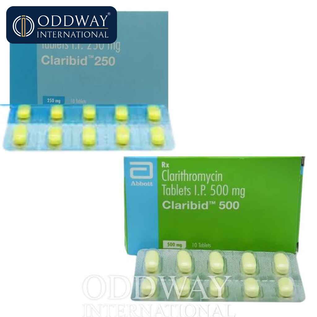 Claribid 250/500 mg Tablet Exporter Claribid 250/500 mg Tablet exporter supply support for pharmaceutical importers