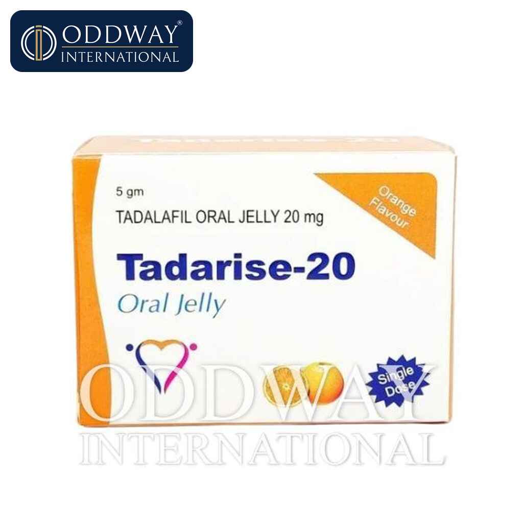 การจัดหา Tadarise Oral Jelly 20 mg แบบค้าส่ง การสนับสนุนการจัดซื้อค้าส่ง Tadarise Oral Jelly 20 mg
