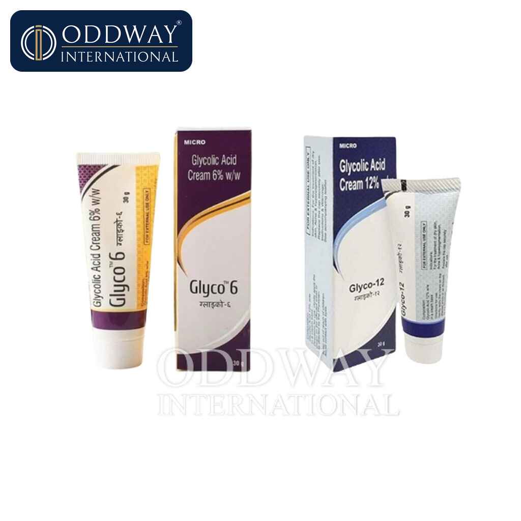 Glycolic Acid Cream 6/12% Wholesale Glycolic acid cream 6/12% wholesale supply for distributors