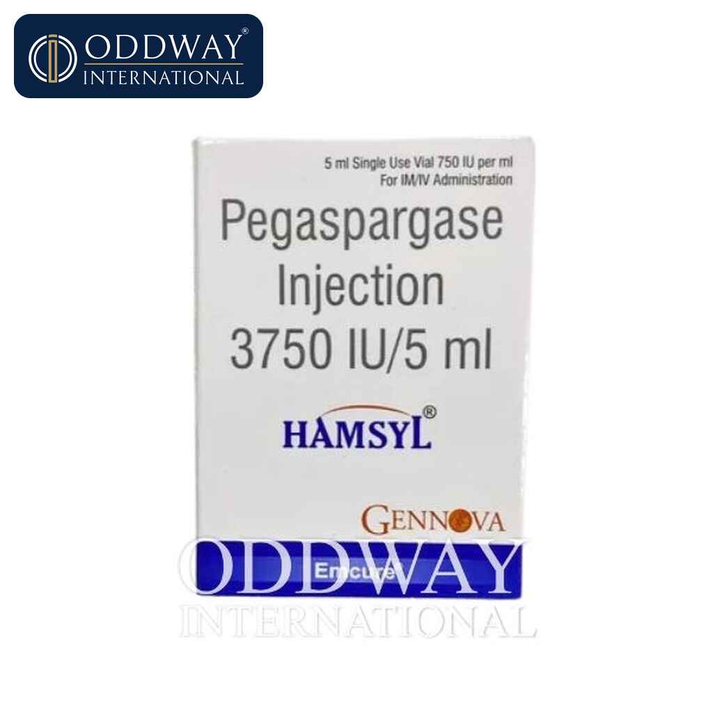 Hamsyl 3750 IU Pegaspargase(培门冬酶)注射剂供应商 用于出口采购的 Hamsyl 3750 IU Pegaspargase(培门冬酶)注射剂供应商