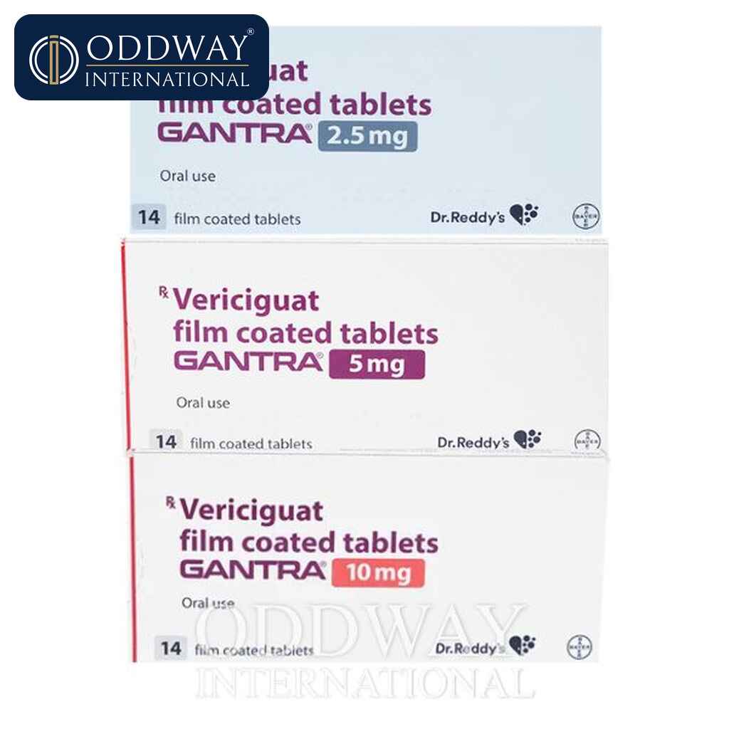 Vericiguat 2.5 mg Tablet wholesale supply for export buyers