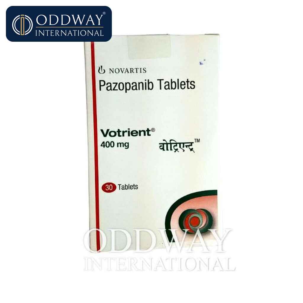 Votrient tablets Votrient tablets product image for ordering enquiries.