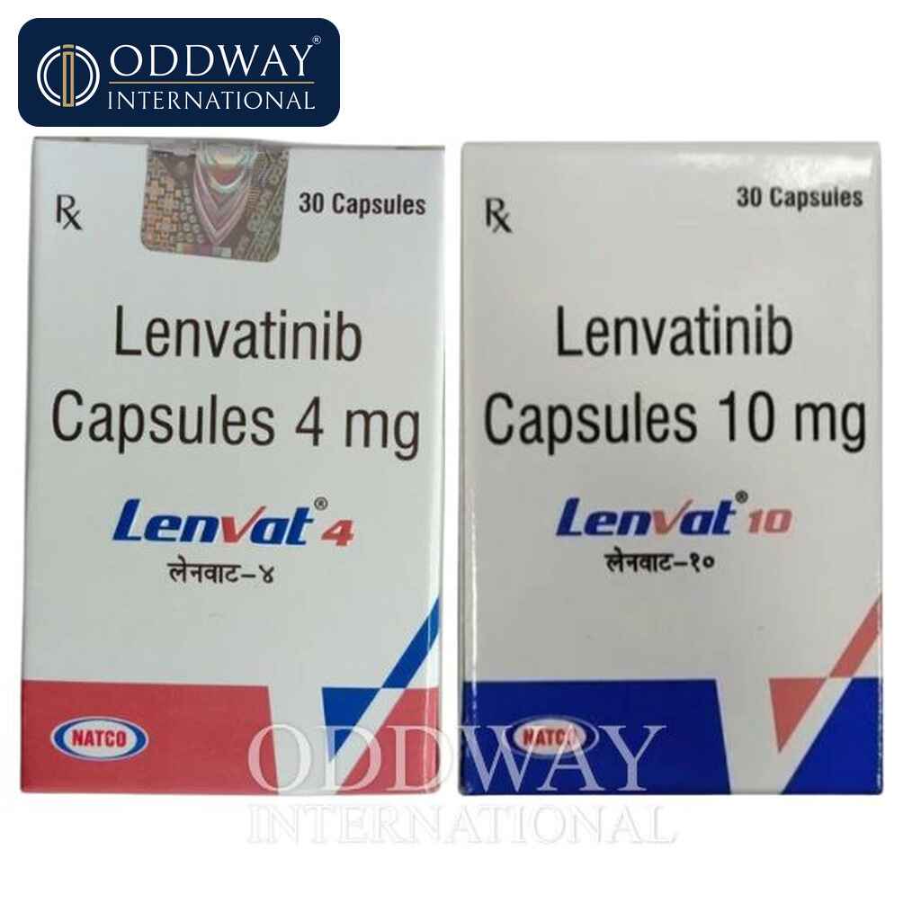 Cápsula de Lenvatinib 4mg y 10mg para exportación farmacéutica mayorista