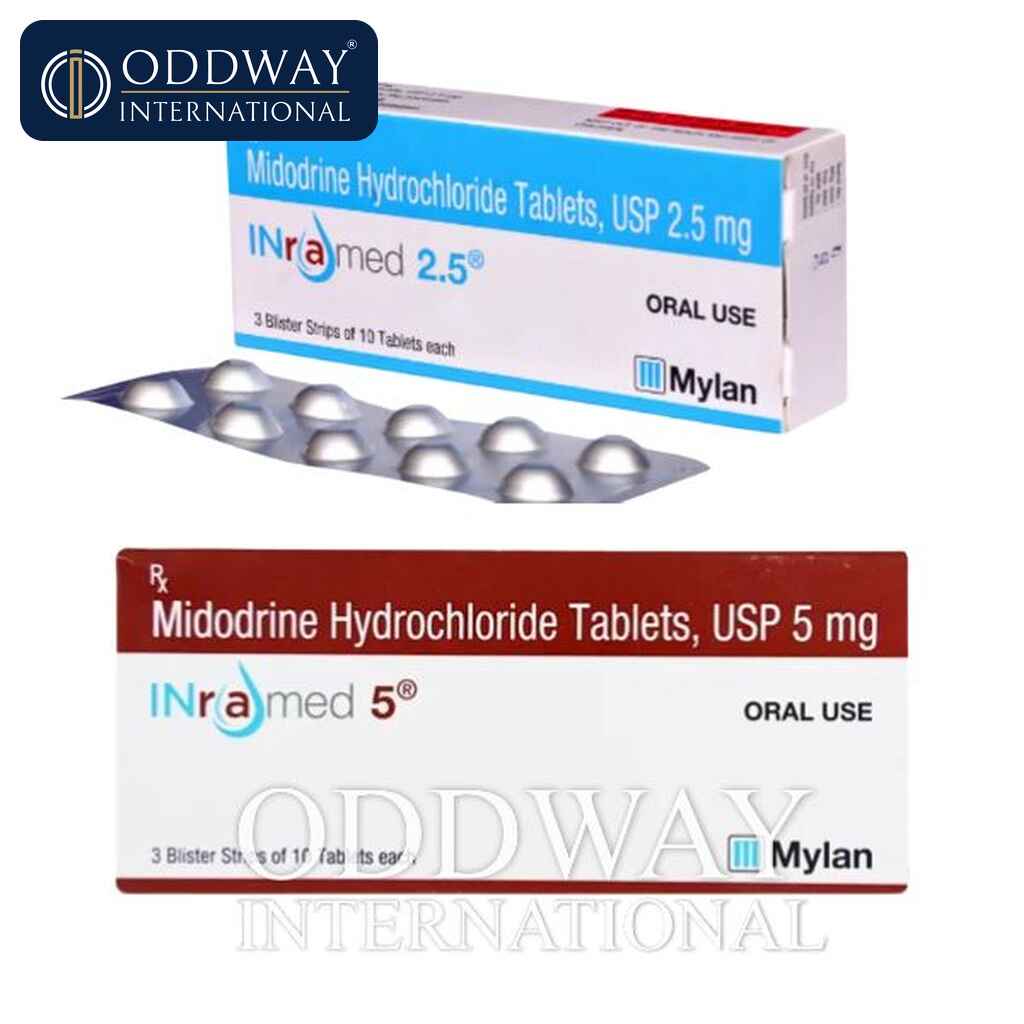 Midodrine 5 mg/2.5 mg Tablet Wholesale Supply Midodrine 5 mg/2.5 mg Tablet wholesale supply for export buyers
