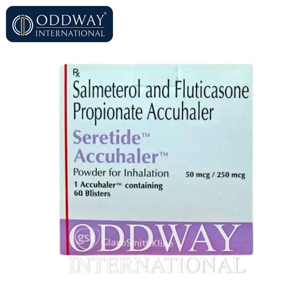 Seretide Accuhaler Wholesale Supply Seretide Accuhaler wholesale supply for licensed pharmaceutical importers