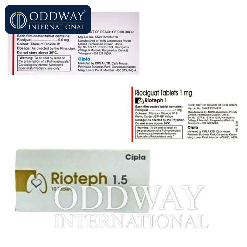 Riociguat 1 mg Tablet Wholesale Supply Riociguat 1 mg Tablet wholesale supply for international buyers
