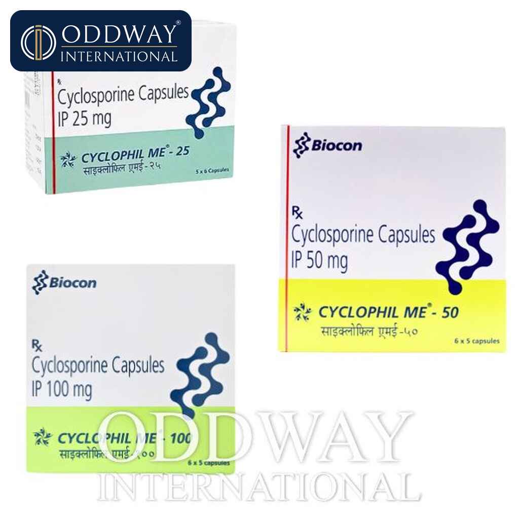 Cyclophil ME 100 mg Capsule wholesale supply for pharmaceutical importers