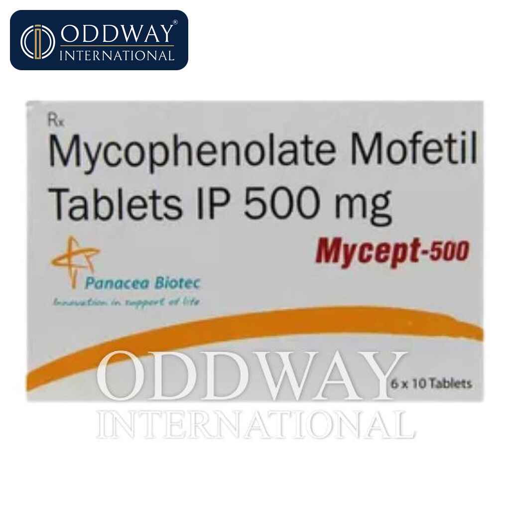 Mycept 500 mg Tablets wholesale supply for international pharmaceutical procurement