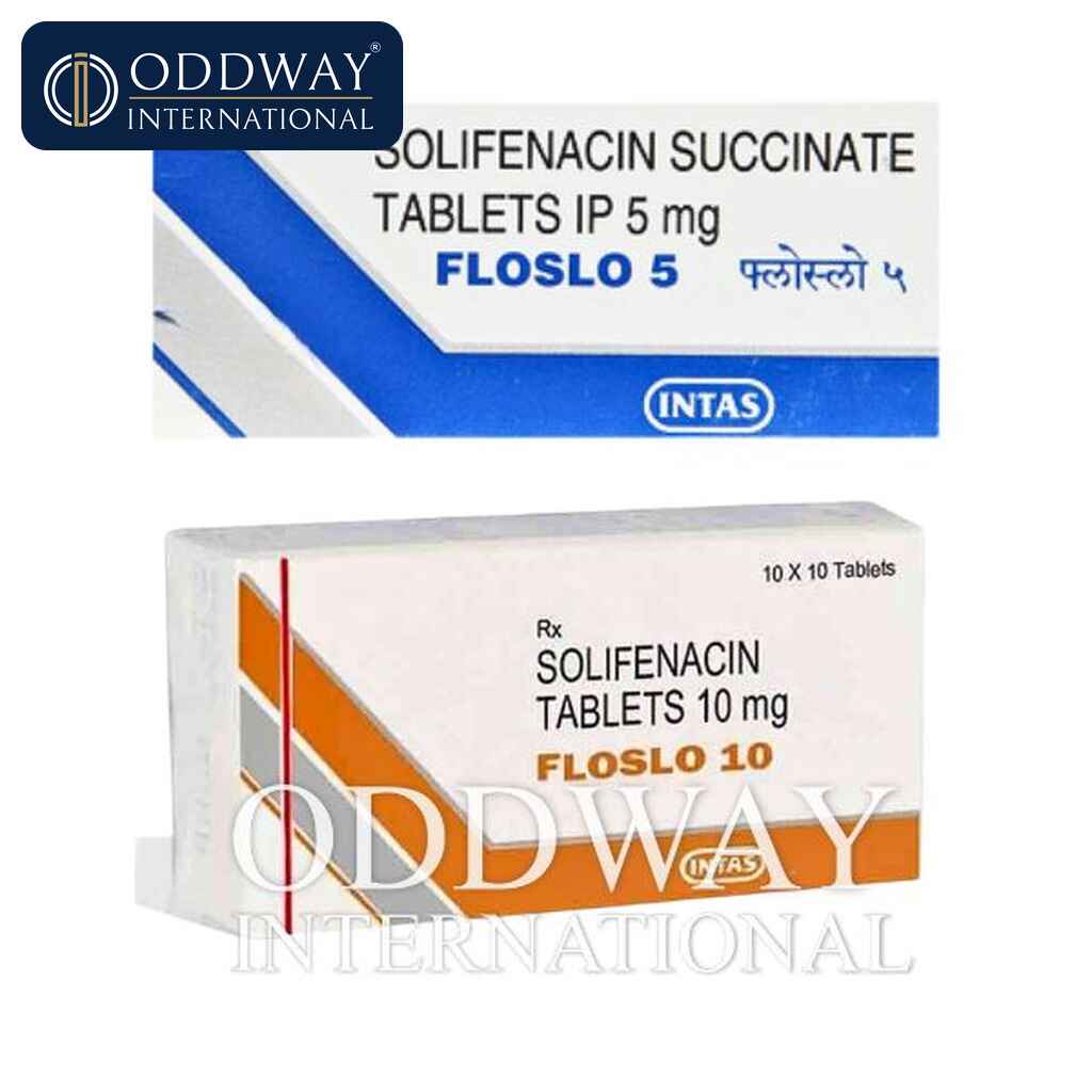 Solifenacin 5 mg/10 mg Tablet wholesale supply for global buyers