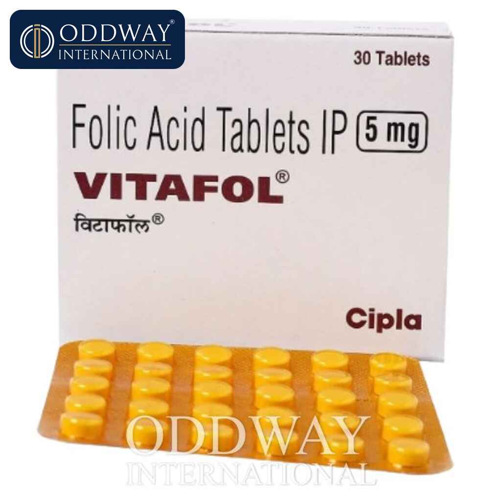 Folic Acid 5 mg Tablet wholesale export supply from India
