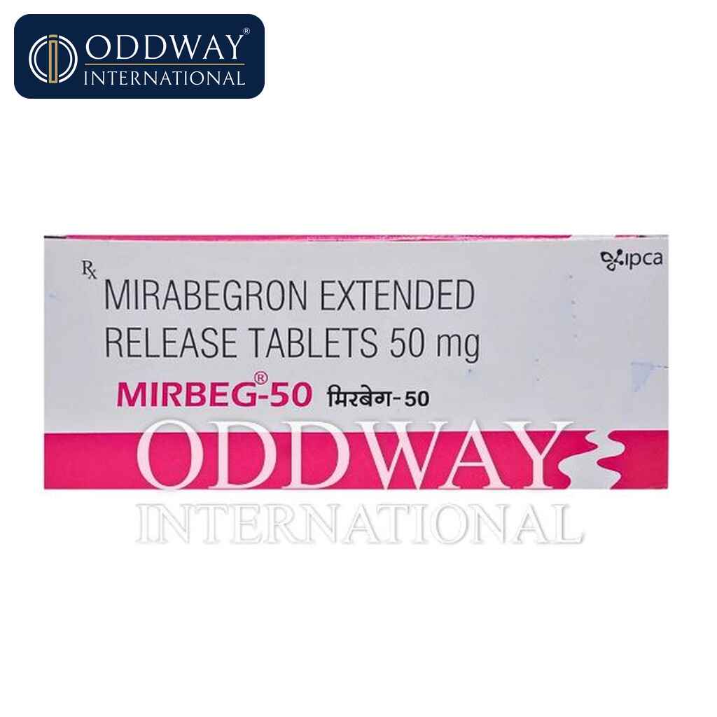Mirbeg 50 mg Tablet price for wholesale export procurement