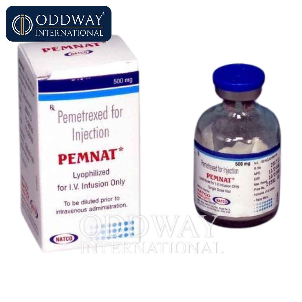 用于肿瘤药品批发采购的 Pemnat 500 mg 注射剂供应商