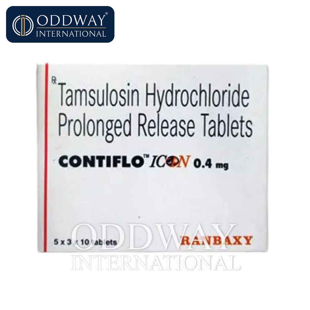 Contiflo Icon 0.4 mg Tablet for wholesale pharmaceutical procurement
