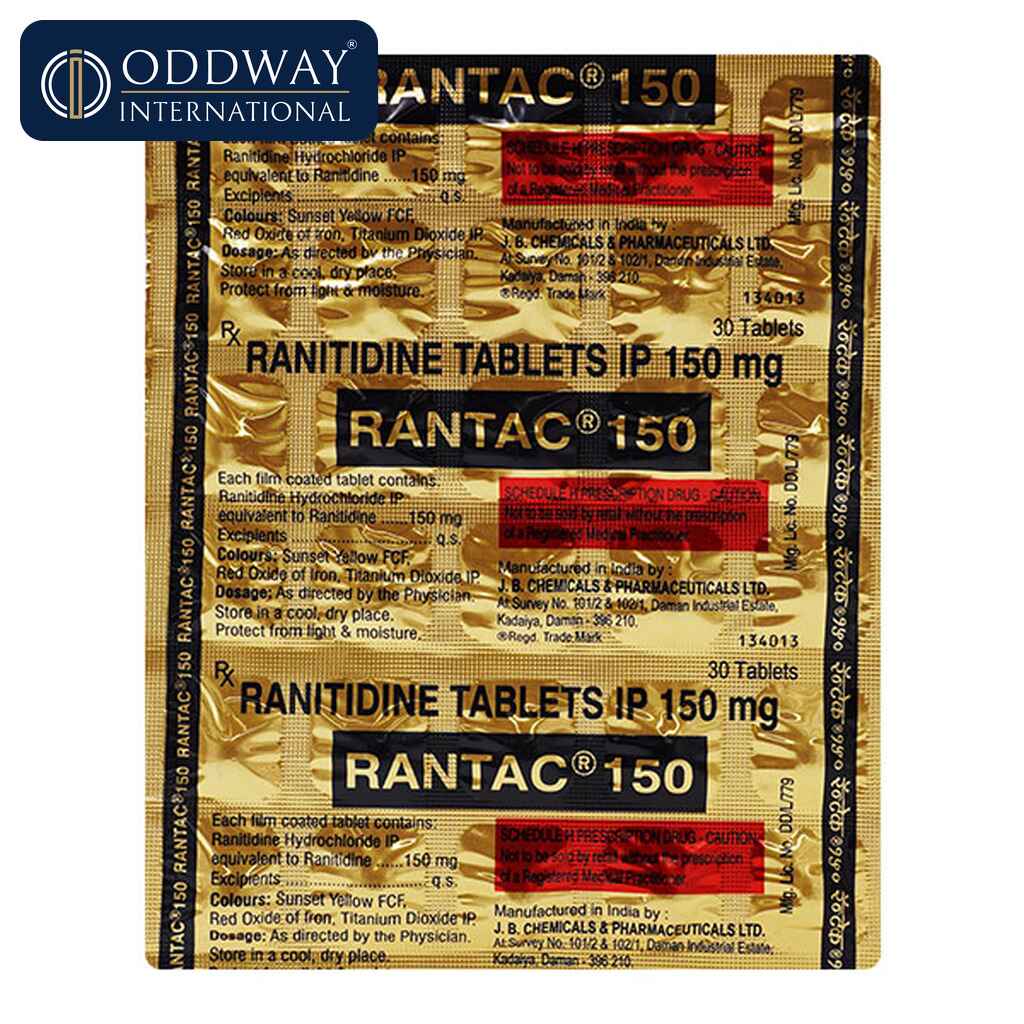 Ranitidine 150 mg Wholesale Supply Ranitidine 150 mg wholesale procurement for licensed importers