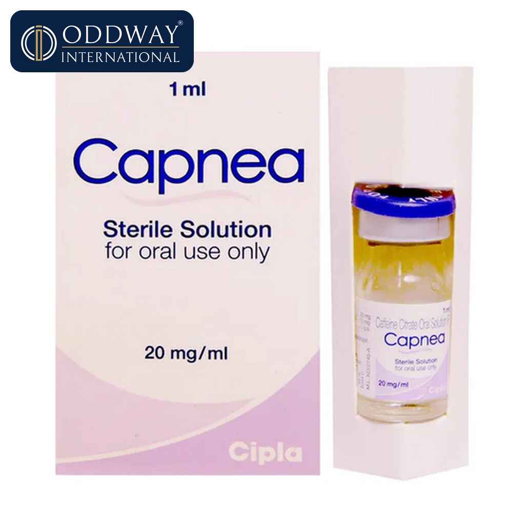 Caffeine citrate oral solution for pharmaceutical export supply