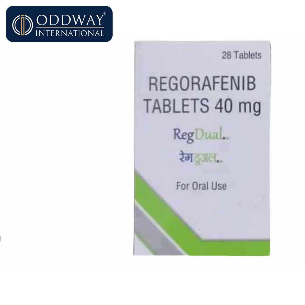 Generic Regorafenib 40 mg tablet for pharmaceutical wholesale supply