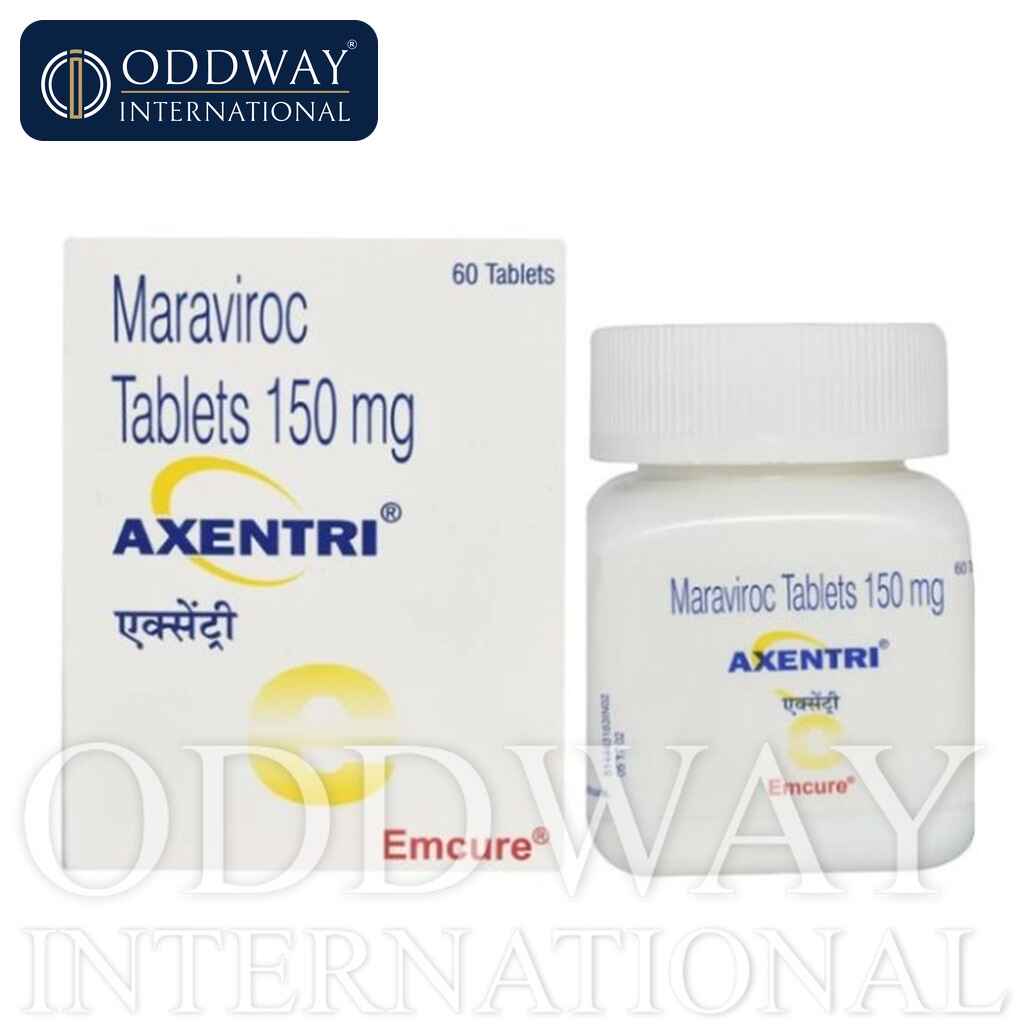 Maraviroc 150 mg Tablet wholesale supply for pharmaceutical importers