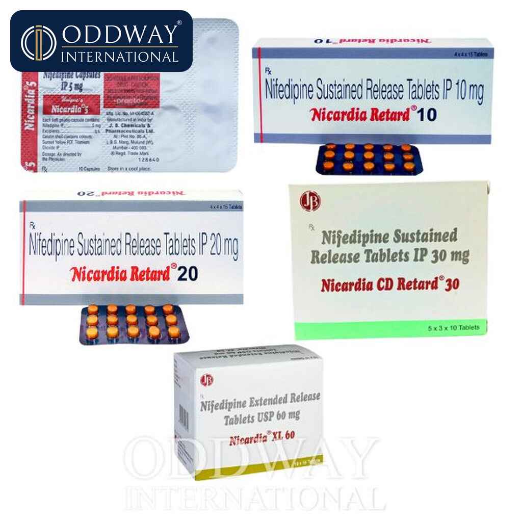 Nifedipine 60 mg Tablet wholesale export supply