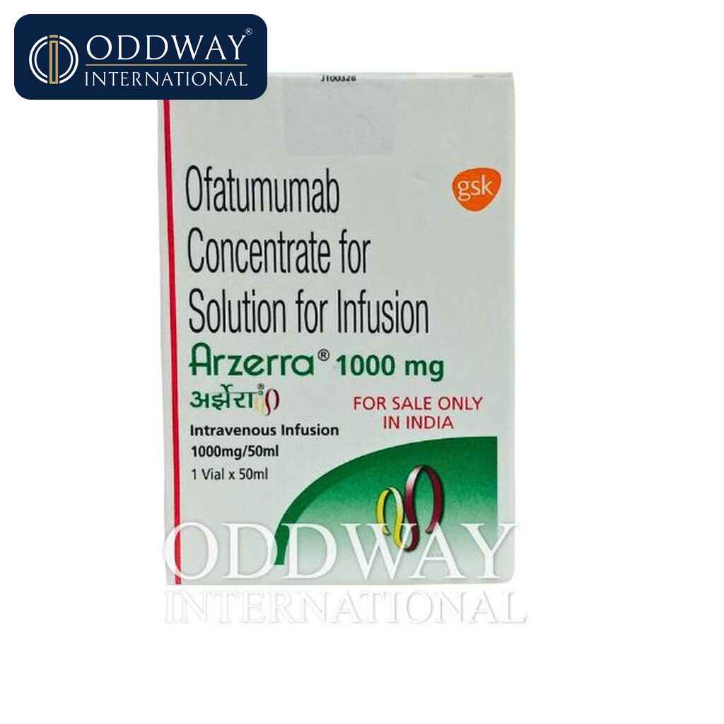 Arzerra Ofatumumab 1000 mg Injection supplier for export procurement