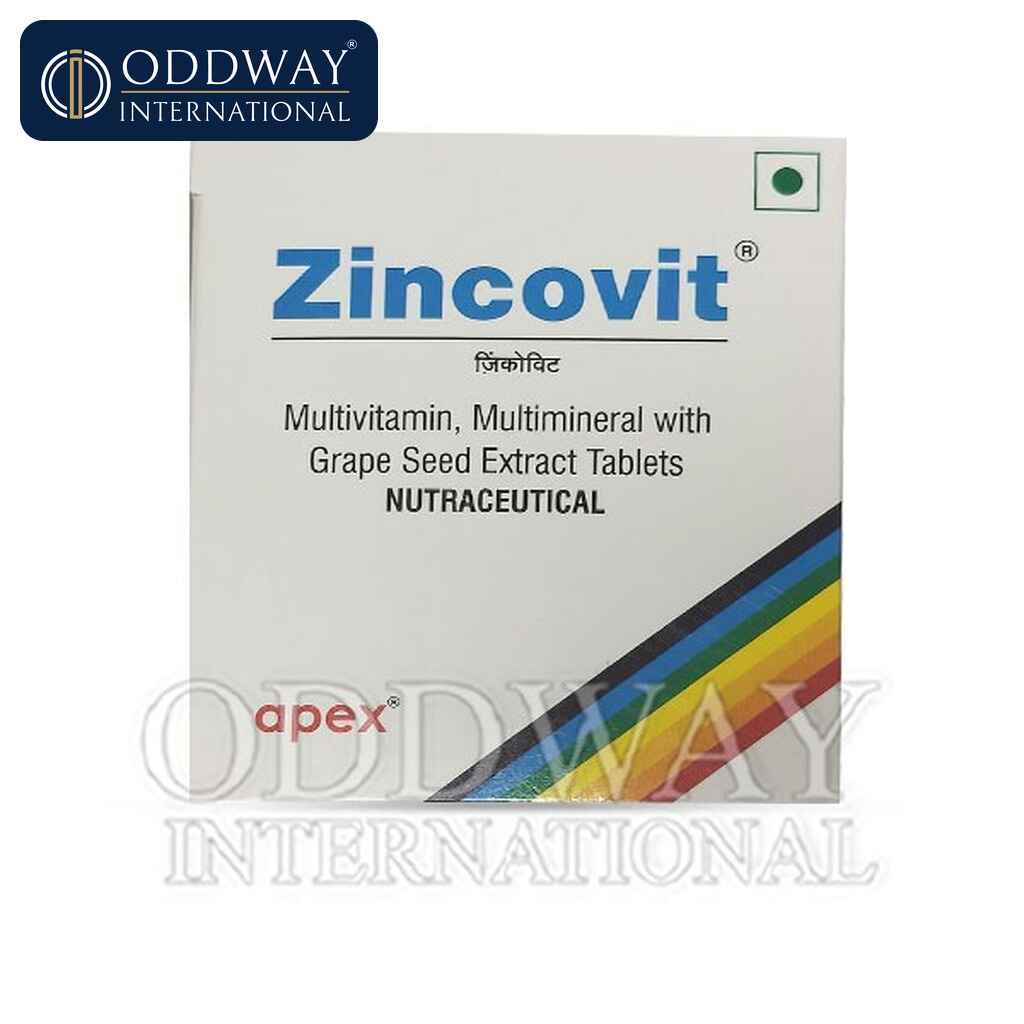 Zincovit Tablet / Syrup wholesale supply for importers