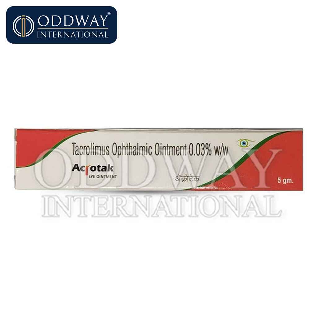 Tacrolimus Eye Ointment wholesale supply for exporters and distributors