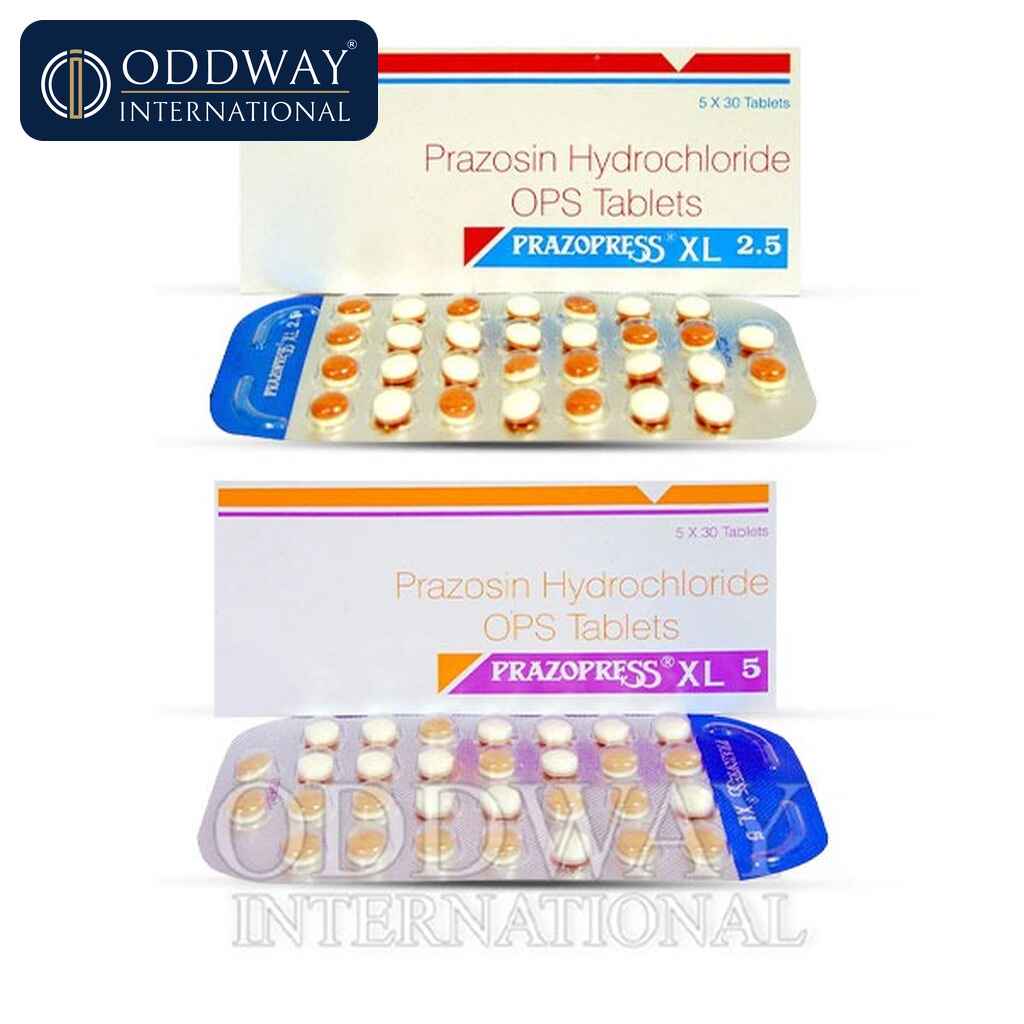 Prazosin Tablet wholesale export supply for importers