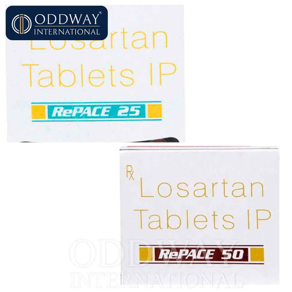 Losartan 50 mg Tablet wholesale supply for export orders