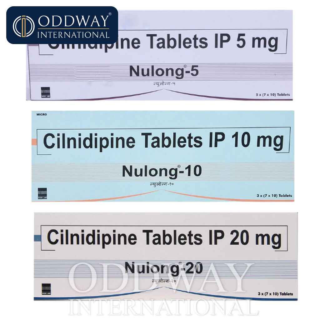 Cilnidipine 10 mg Tablets wholesale export packing for B2B supply