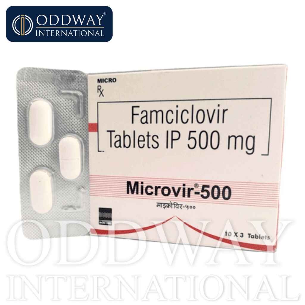 Famciclovir 500 mg Tablet wholesale supply for exporters and distributors