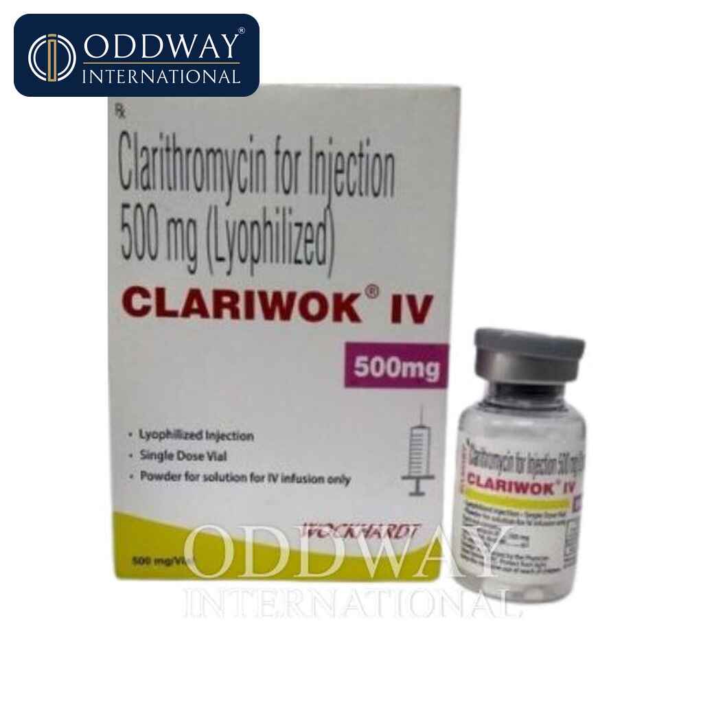 Clarithromycin IV 500 mg wholesale supply for hospital procurement