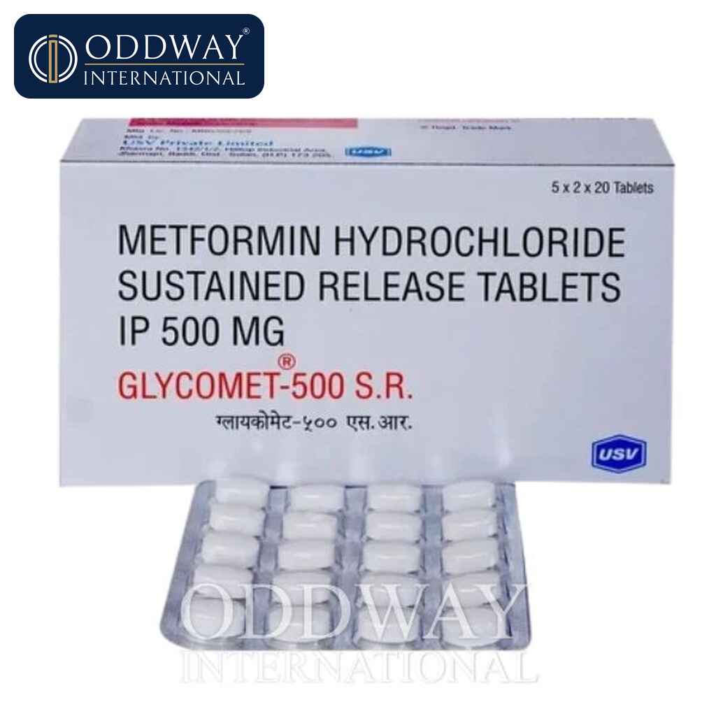 Glycomet SR 500 wholesale export supply for distributors