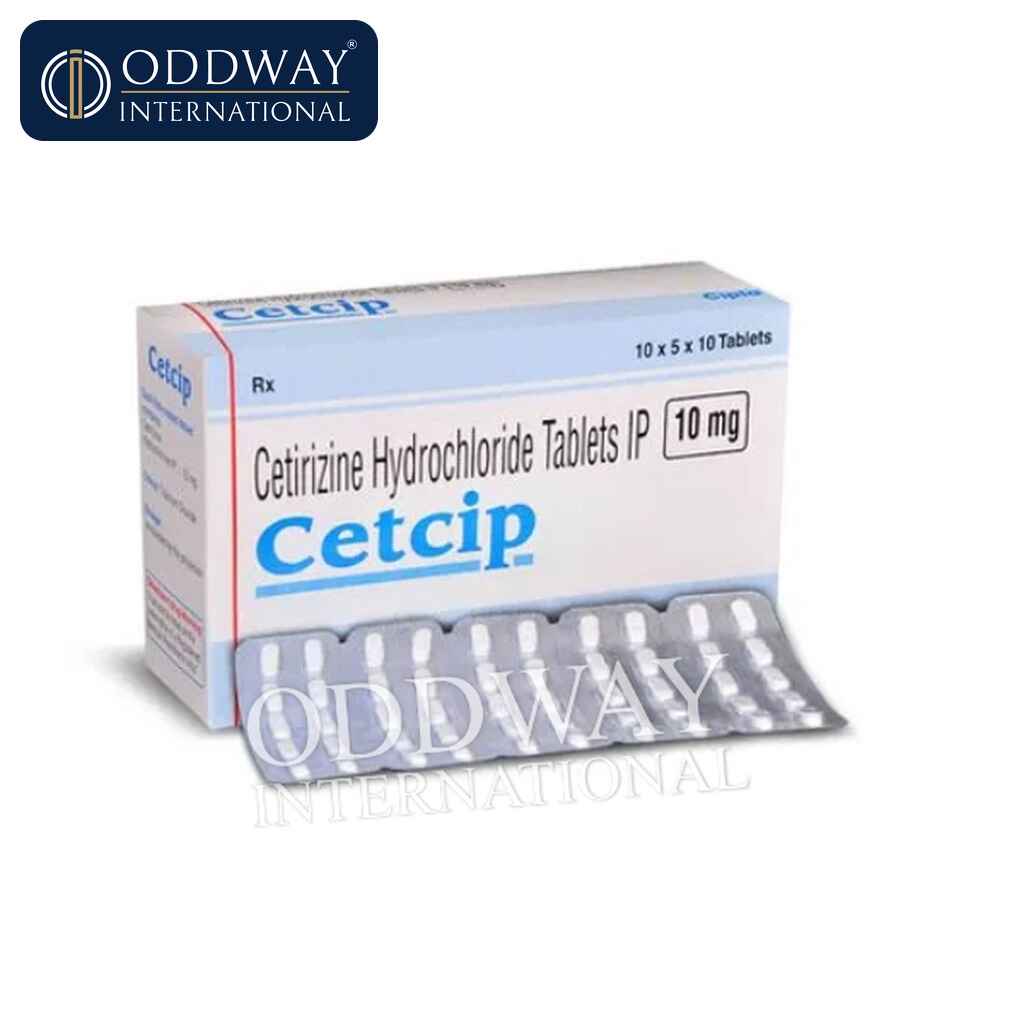 Cetirizine 10 mg Tablet wholesale export supply
