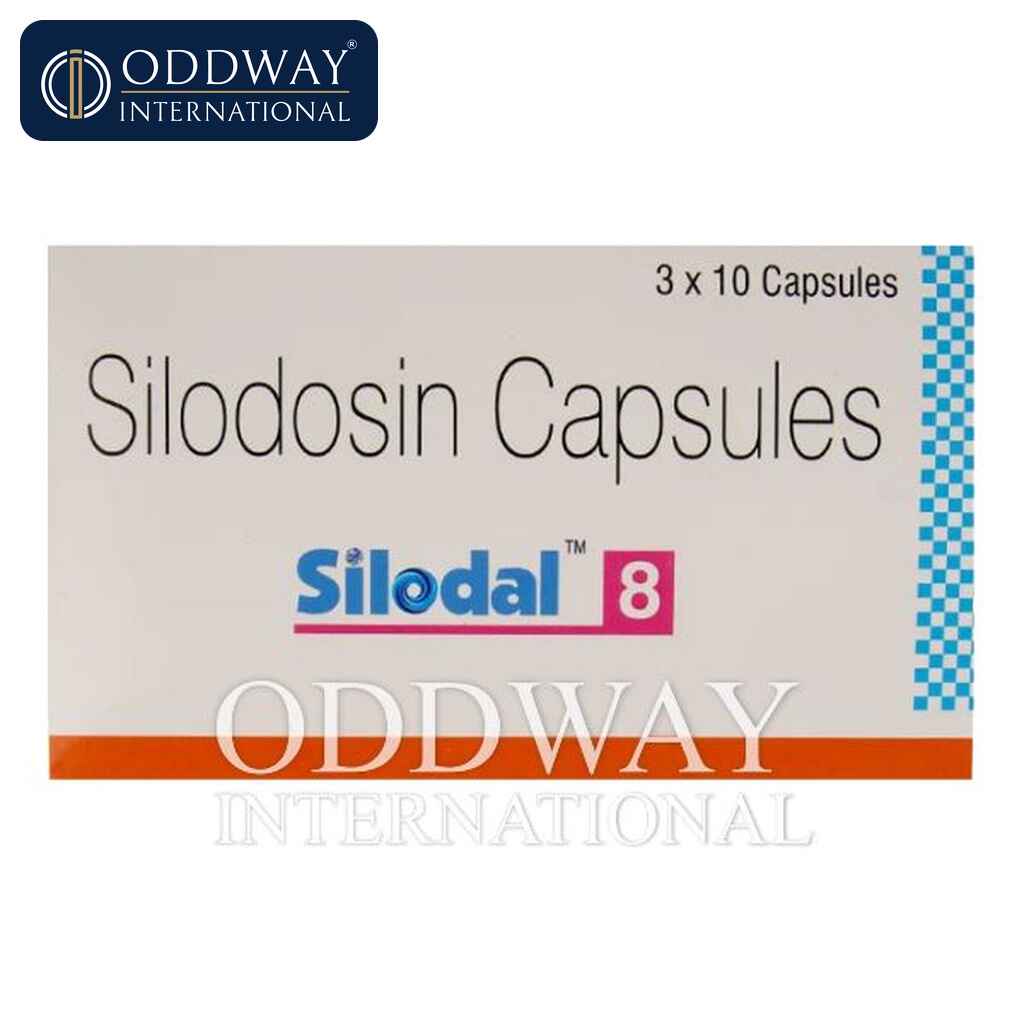 Silodal 8 mg Capsule wholesale export-ready presentation