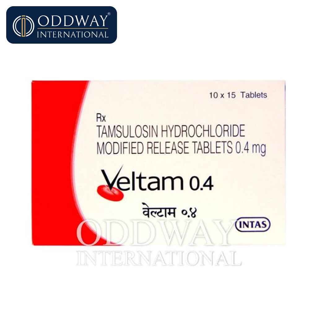 Veltam 0.4 mg Tablet wholesale export supply