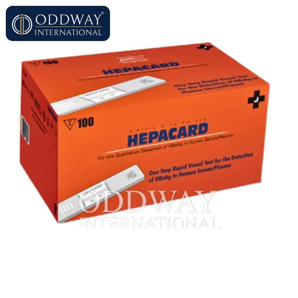 Hepacard hepatitis B test kit for wholesale export supply