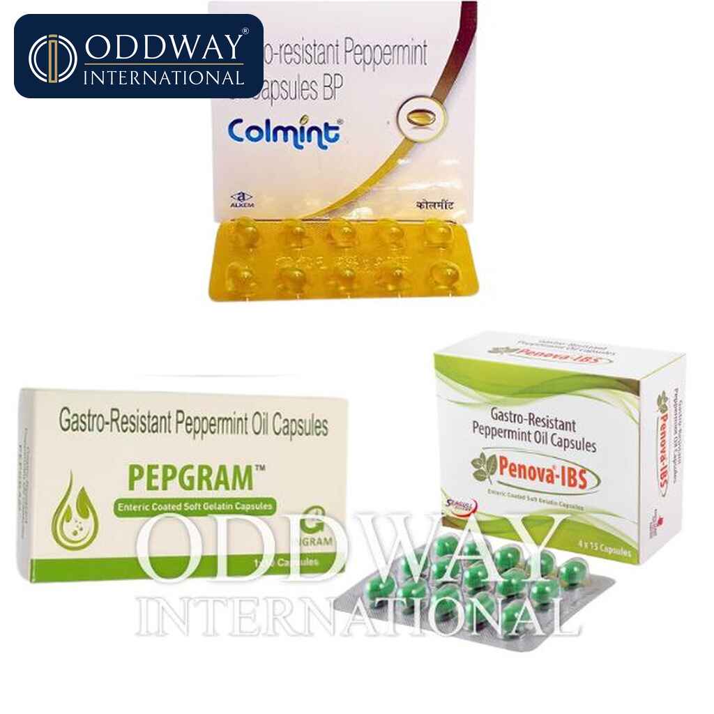 Peppermint Oil Capsules wholesale supply for importers and distributors