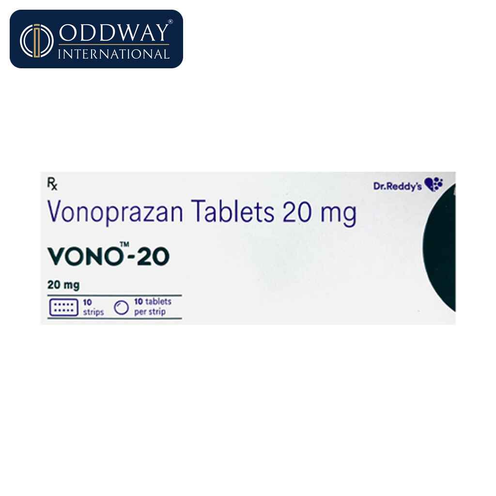 Vonoprazan 20 mg Tablet wholesale supply for importers