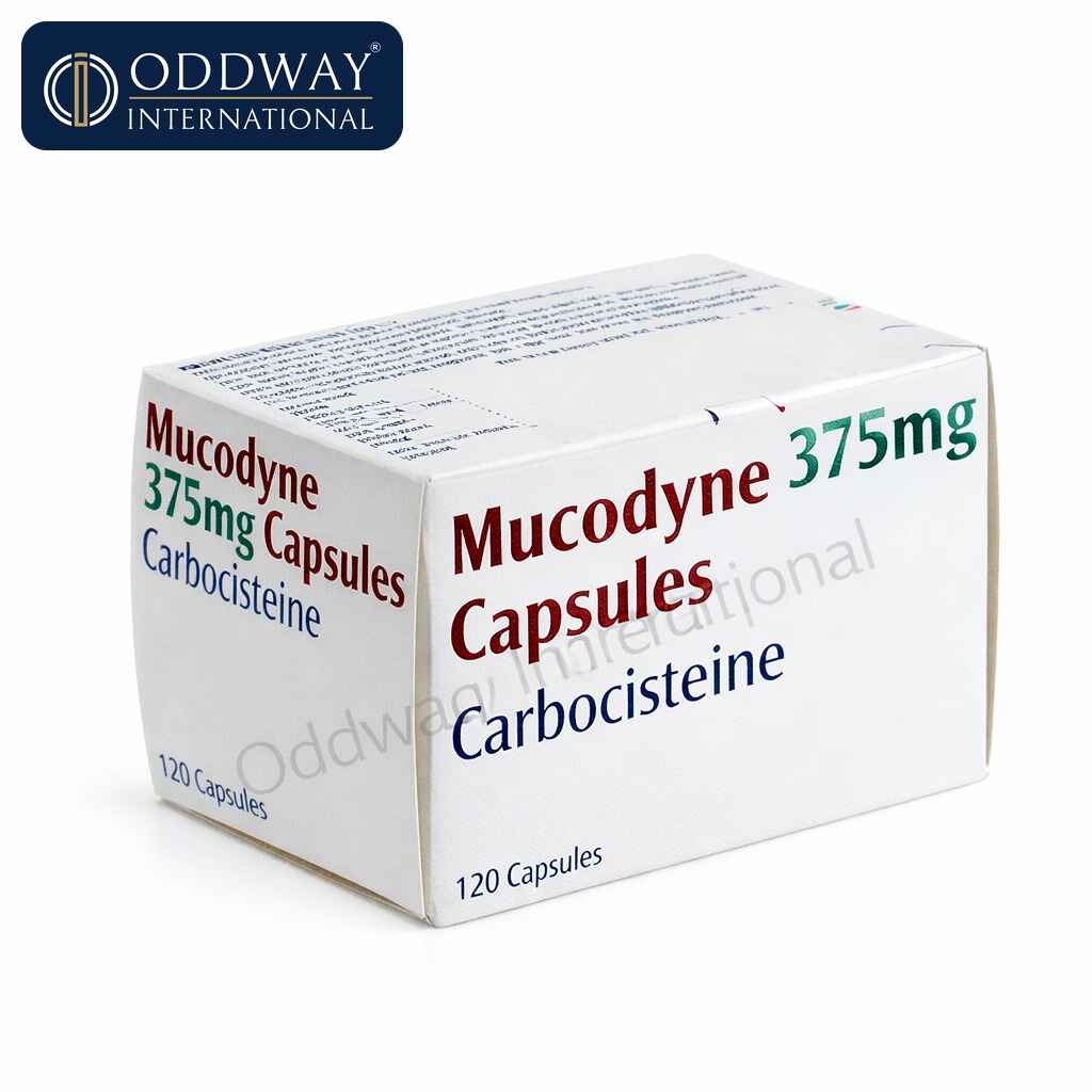 Carbocisteine 375mg capsules wholesale export supply